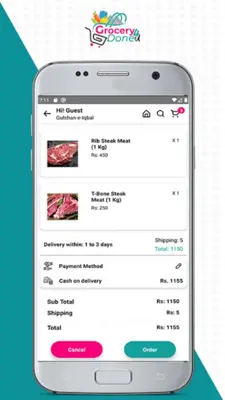 Grocery Done 4U - Online Food android App screenshot 9
